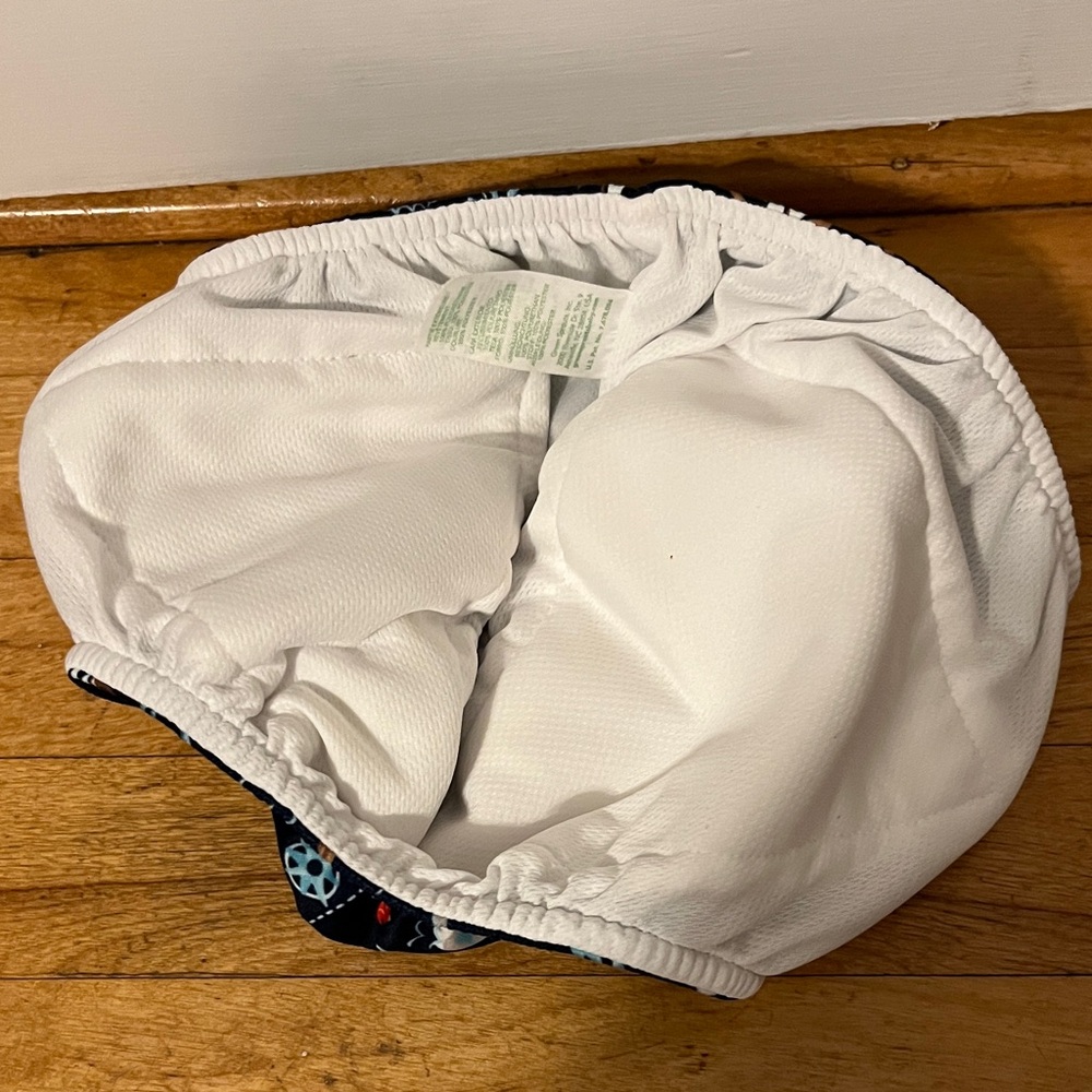 Green Sprouts 4T Reusable Pirate Swim Diaper - Picture 5 of 6